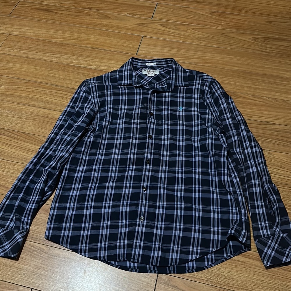 An Original Penguin Plaid Dress Shirt